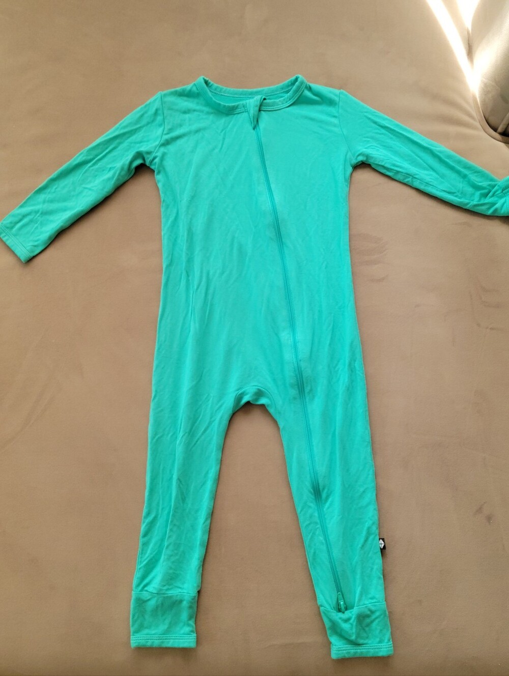 kyte baby 3T zipper romper - Carribean
